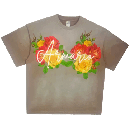 ArMariO Flowers Tee Shirt
