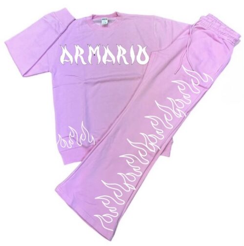 ArMariO Crew Neck Flare Set